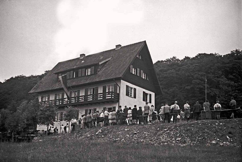 Einweihung des umgebauten Steinberghauses 5.7.1931