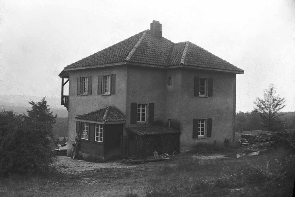 Steinberghaus 1. Bauform der Naturfreunde Kassel 1927 Paul Kühlewind