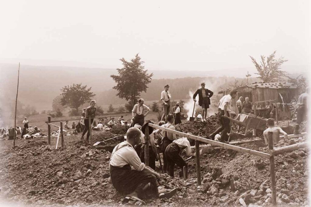 Steinberghaus im August 1922