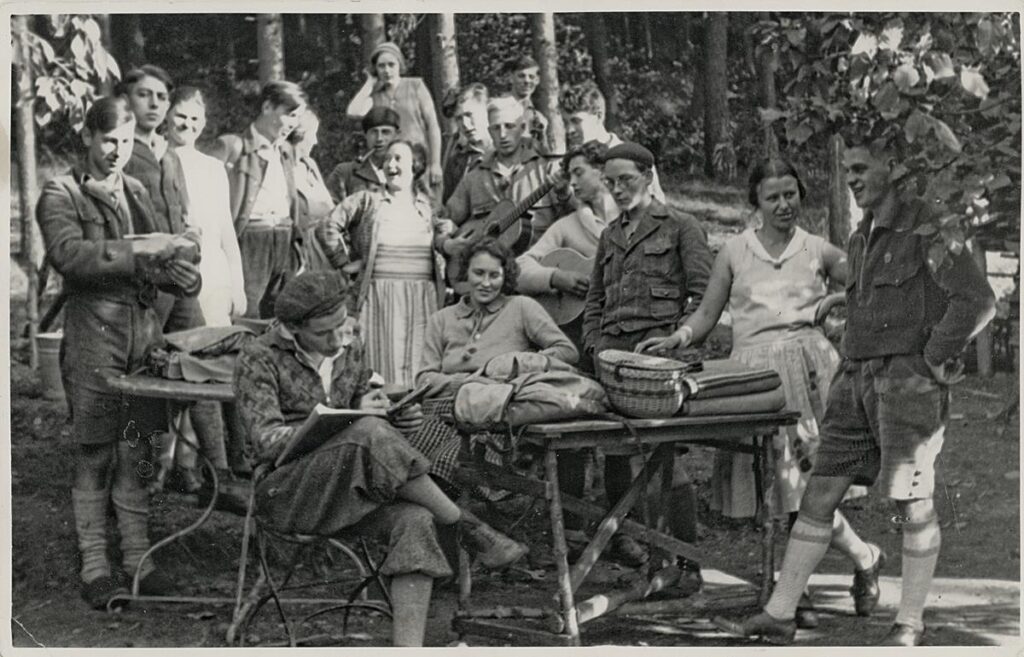 Eine trügerische Idylle Mühlheimer und Vilbeler NF auf dem Glauberg Sommer 1932 (Copy)