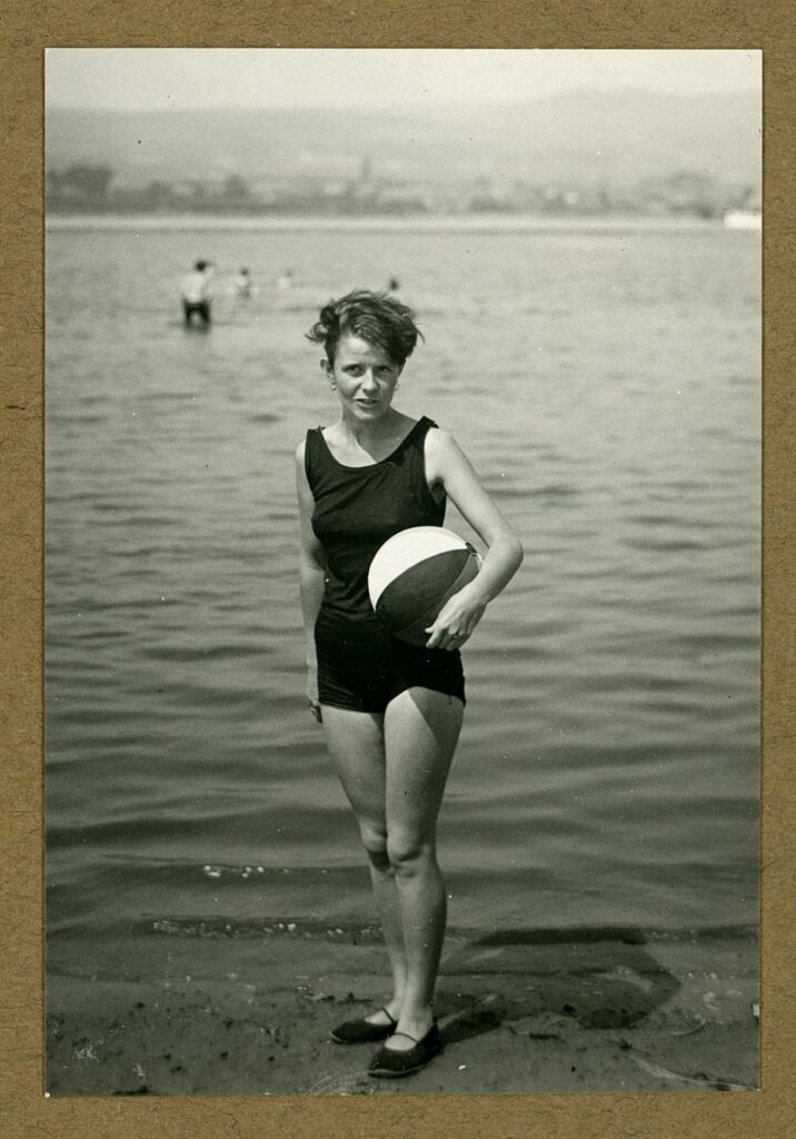 Gretel Eberle 1928 bei Frei Weinheim, Ingelheim Rhein (Copy)