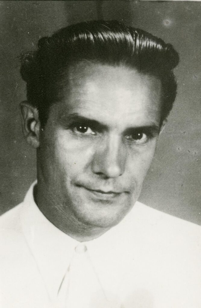 Karl Schneider nach seiner Hafentlassung Bild aus 1947 (Copy)