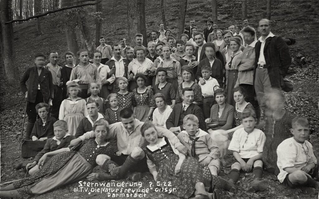 NF Darmstadt Sternwanderung 7 Mai 1922 (Copy)