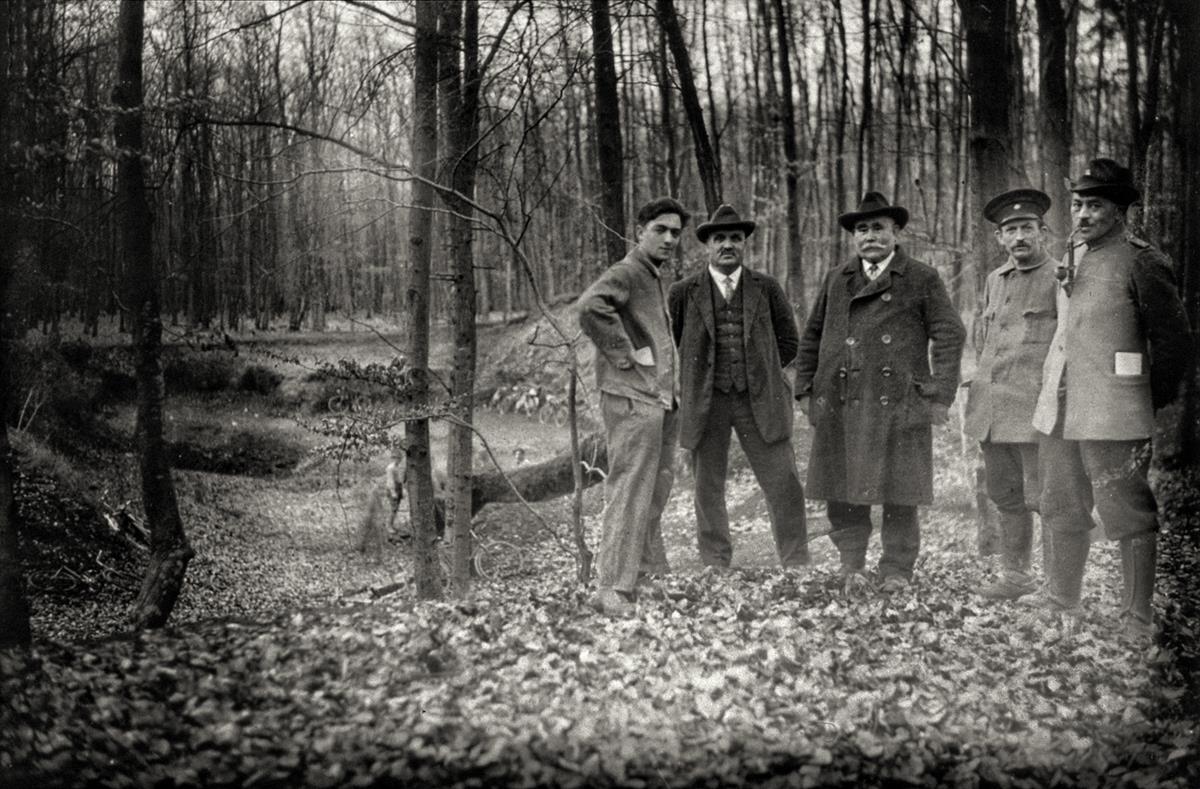 NF Egelsbach Steinkaut Hütte Grundsteinlegung 1931 (Copy)