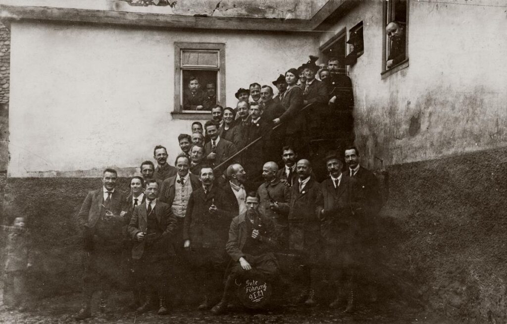 NF Frankfurt Alt Herrentour in den Vorspessart Führer Sauer und Reichwein 9 Januar 1921 Sophie eislöffel (Copy)