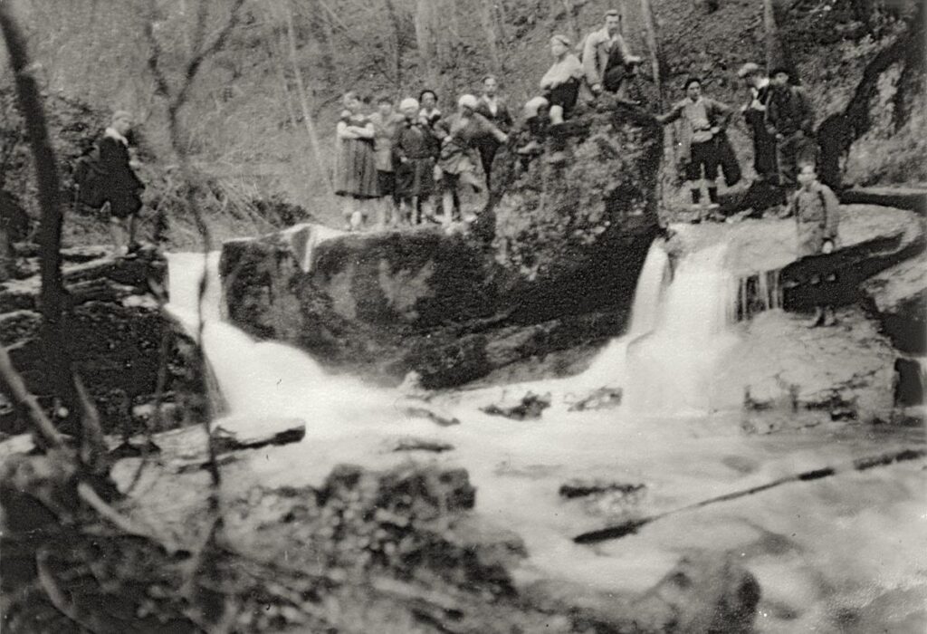 NF Mühlheim in der Braubachklamm Ostern 1929 Mirkes (Copy)