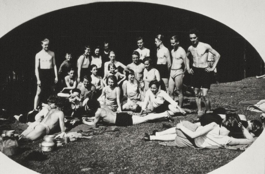 NF Offenbach Baden in der Nidder Russenländchen bei Kilianstädten 1930 (2) (Copy)