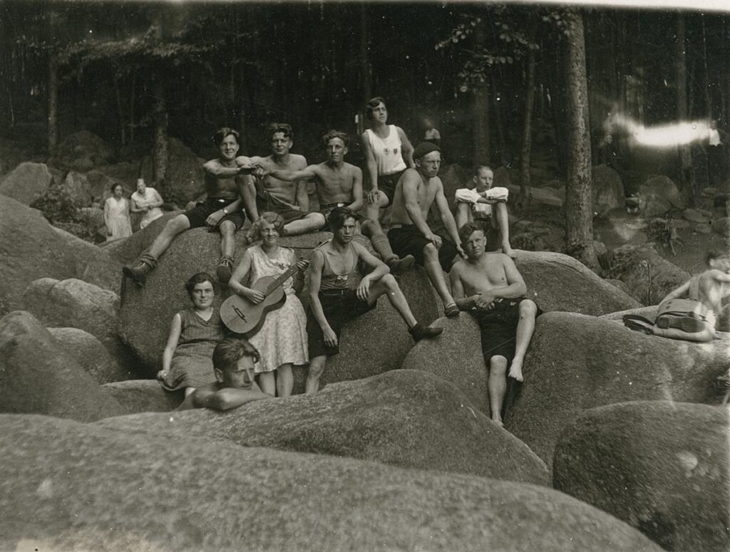 NF Roßdorf im Felsenmeer 1931 Heinrich Kirschenstein (ca)