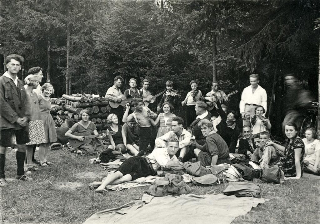 Naturfreunde Darmstadt Gruppenbild ca 1927 (Copy)