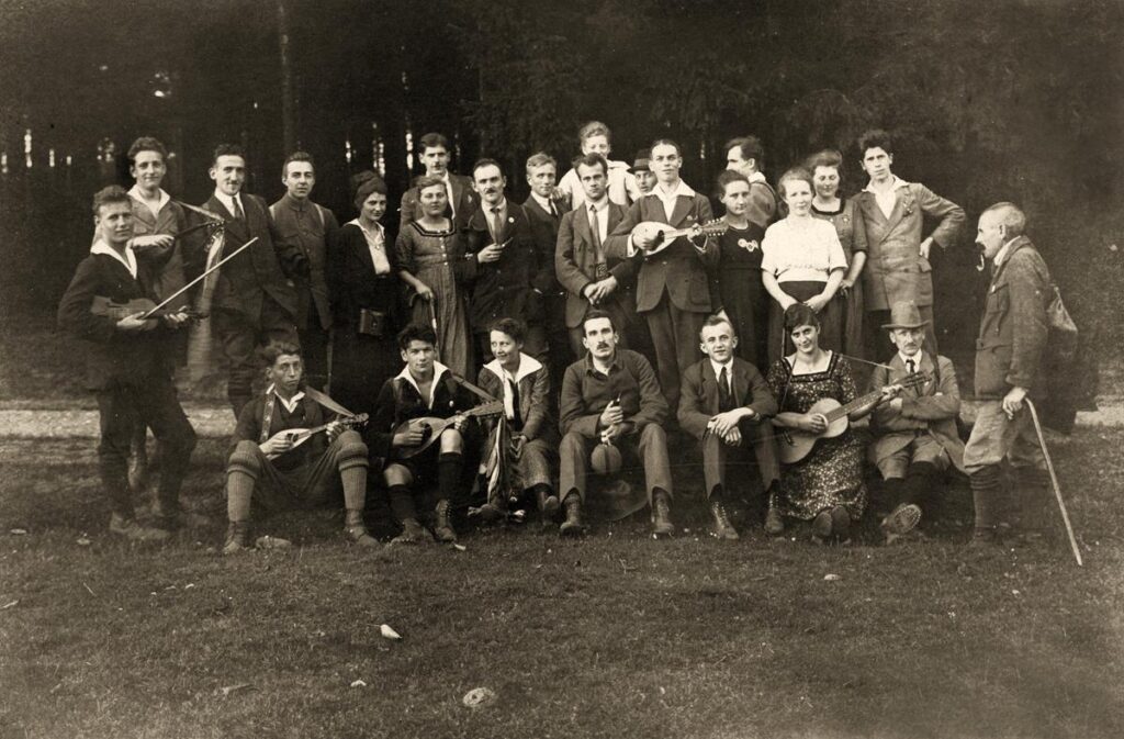 Naturfreunde Marburg und Wetzlar, Wanderung in die Gießener Umgebung, Oktober 1920 (Copy)