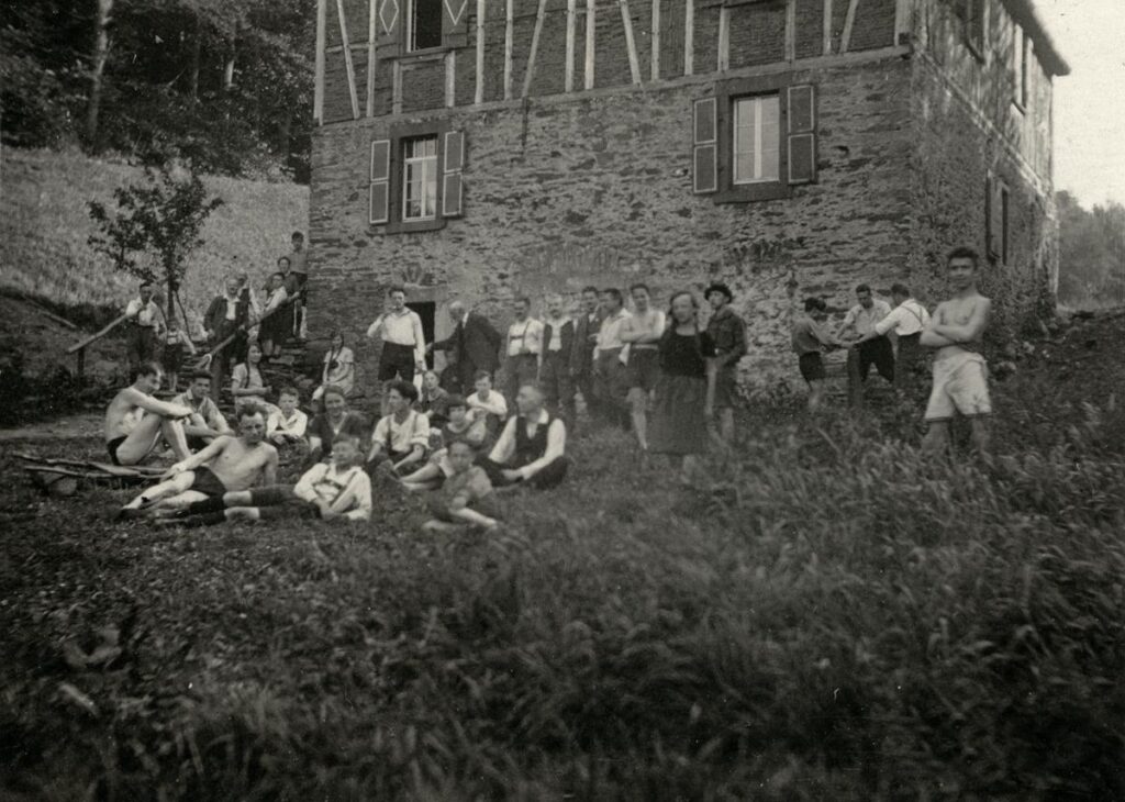 Naturfreunde Wetzlar Bezirkswanderung zum Lahntalhaus Mai 1927 (Copy)