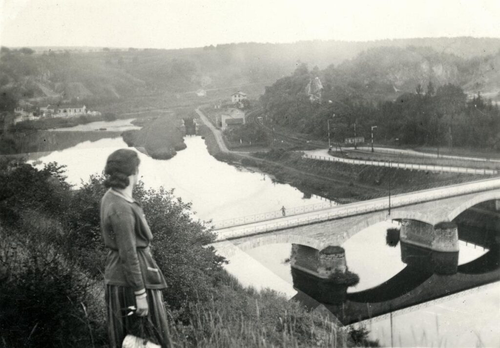 Naturfreunde Wetzlar Blick auf eine Lahnbrücke ca 1931 (Copy)
