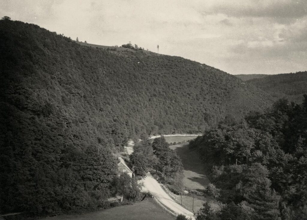 Naturfreunde Wetzlar Blick von der Schemmhütte bei Hagen ca 1932 (Copy)
