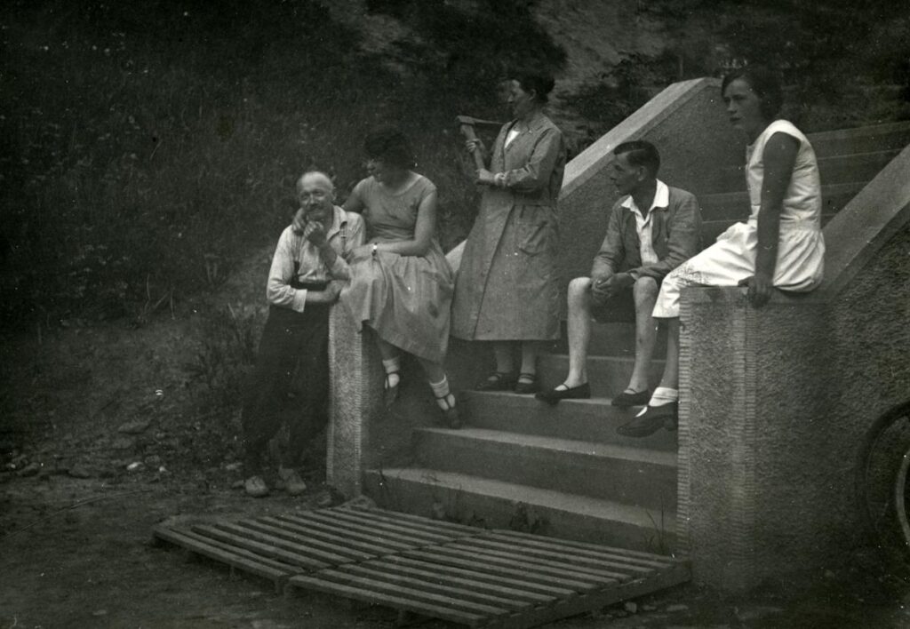 Naturfreunde Wetzlar Treppe Lahntalhaus 1932 (Copy)