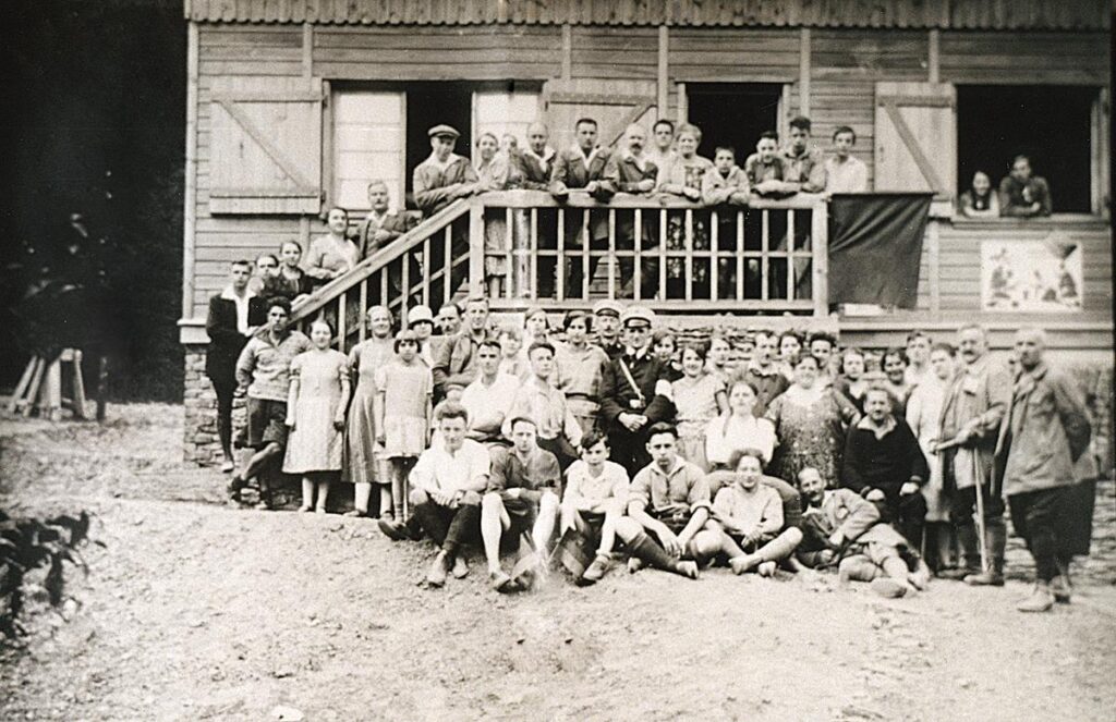 Naturfreunde Wiesbaden Einweihung des zweiten Atzmannhauses 1928 (Copy)