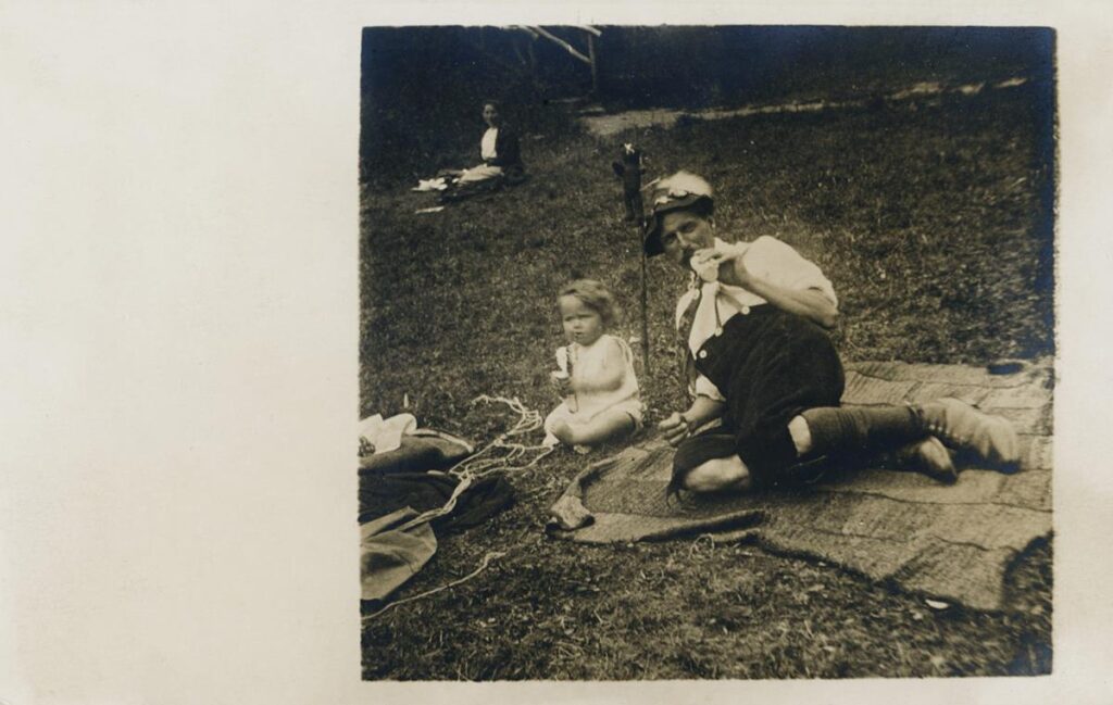 OG Frankfurt Herrmann Unfried, aktiver Alpinist, u.a. Groß Glockner Besteigung, Bild ca 1921 (Copy)