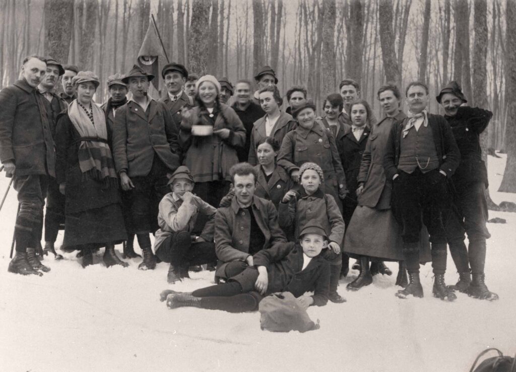 Erstes Bild der Vilbeler Naturfreunde aus 1923