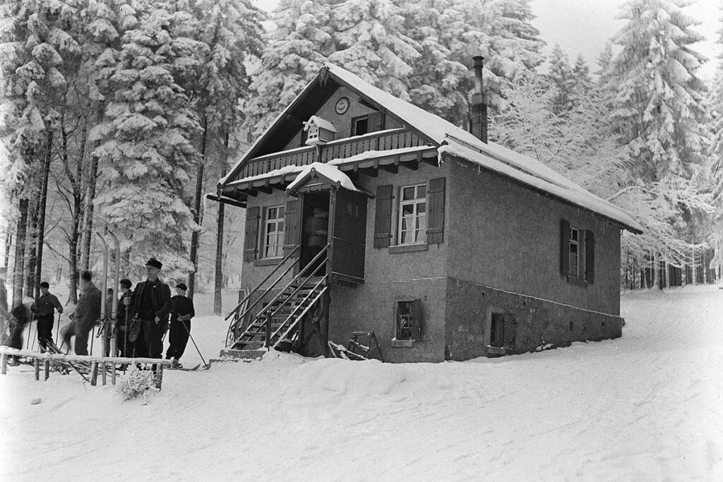 Homburger Naturfreundehaus am Sandplacken ca 1926 (Copy)