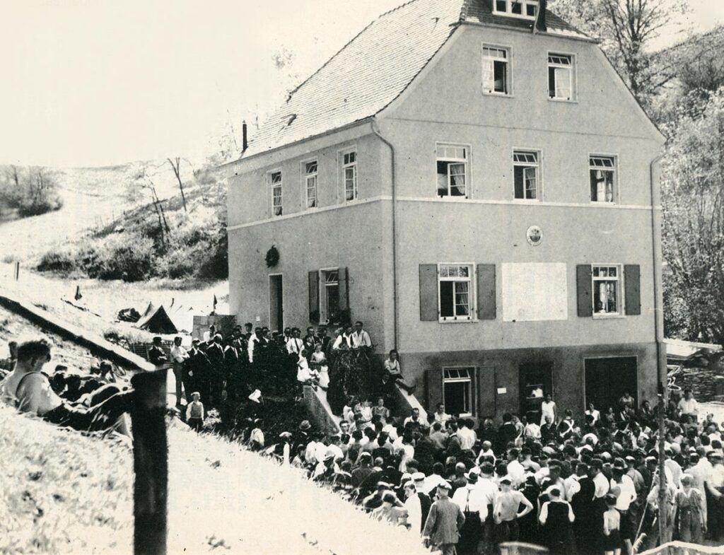 Lahntalhaus Einweihung des Neubaus 1932 (Copy)