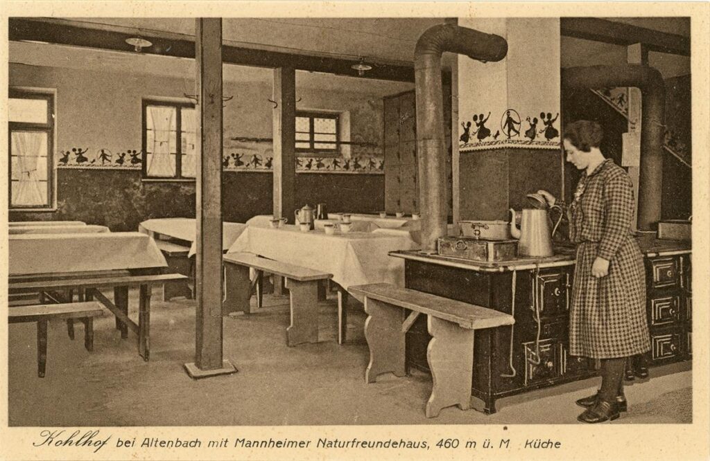Mannheim Kohlhof Küche, Ansichtskarte (Copy)