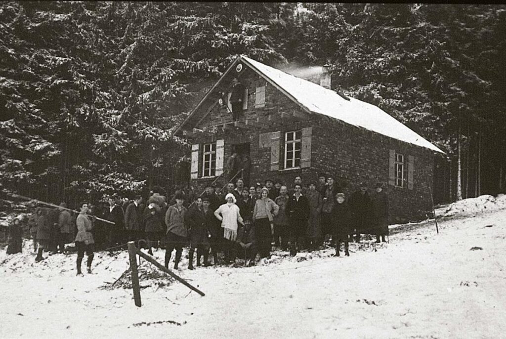 NF Langen vermutlich, Wintersport auf dem Homburger Haus (Copy)