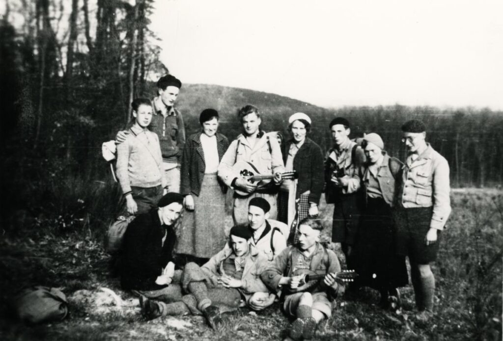 Naturfreunde Vilbel Wanderung ca 1932 (Copy)
